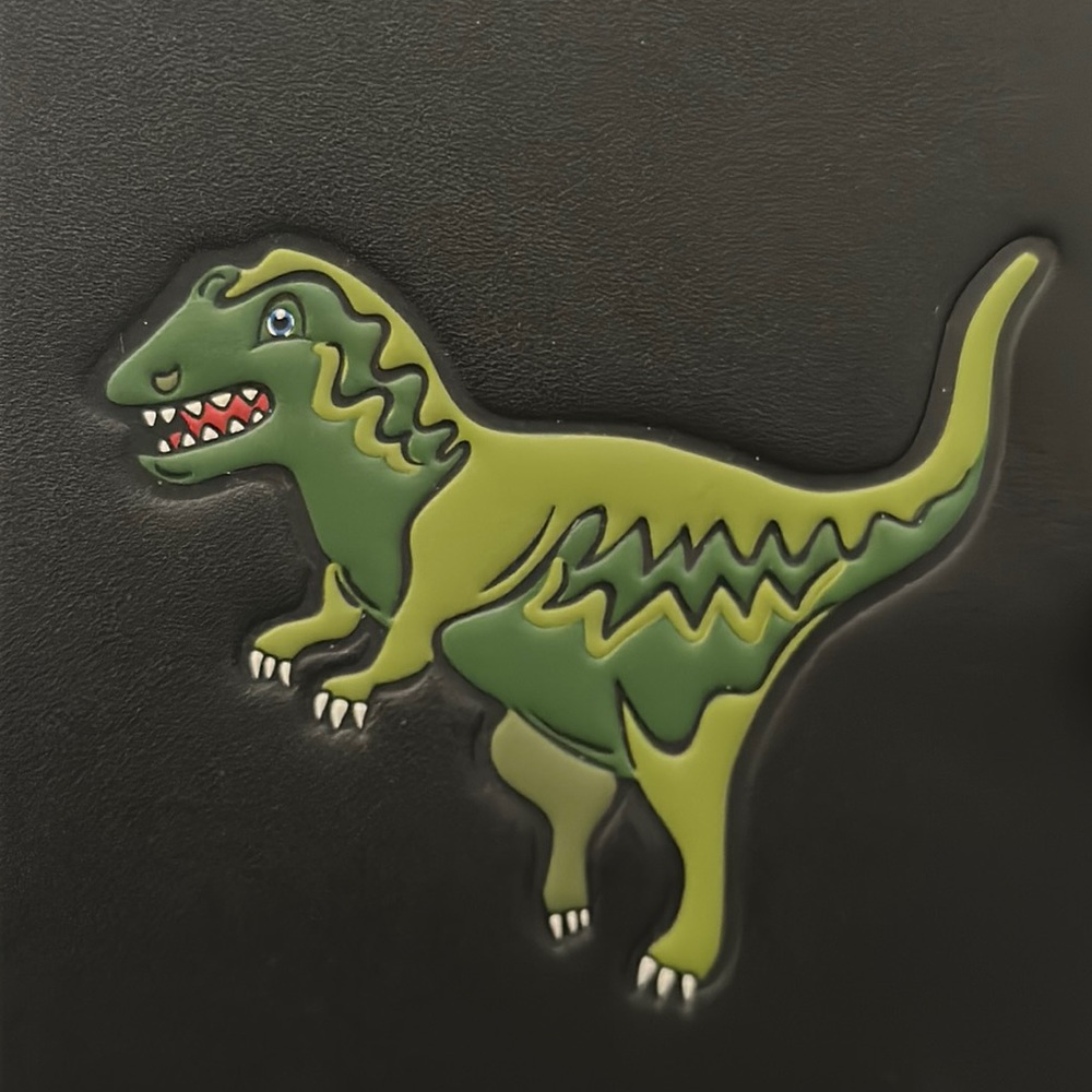 NWT Coach Rexy Turnlock Glovetanned Notebook leather Dinosaur Mascot Collectible - Picture 9 of 11